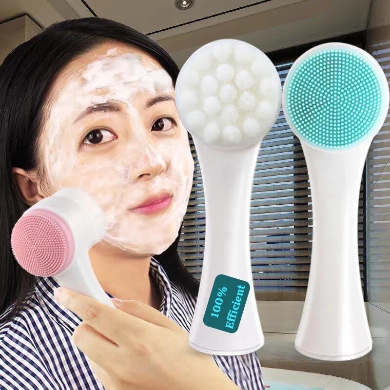 3D MANUAL DOUBLE SIDED FACE BRUSH