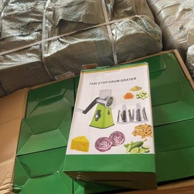 TABLETOP DRUM GRATER (with black knob)