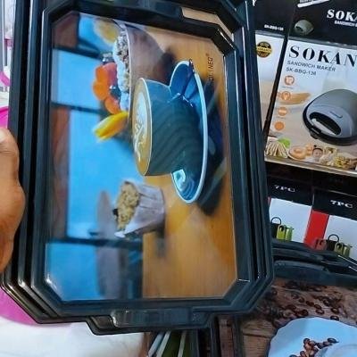 3PCS PLASTIC TRAY SET