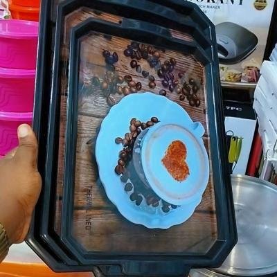 3PCS PLASTIC TRAY SET