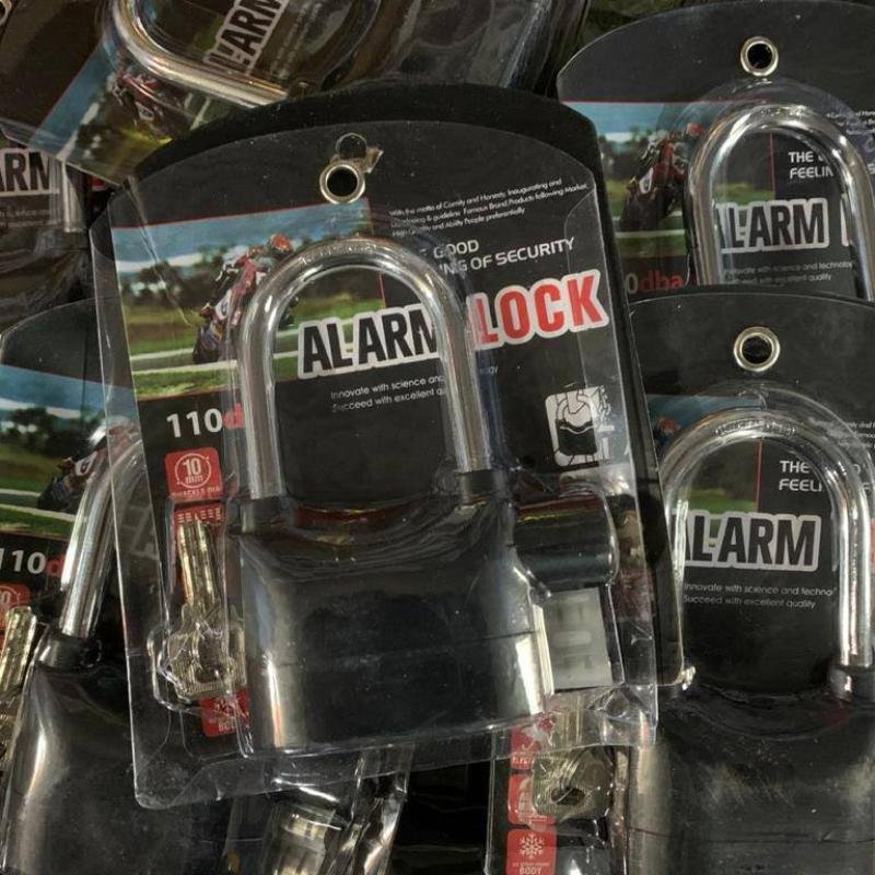 ANTI-THEFT ALARM PADLOCK