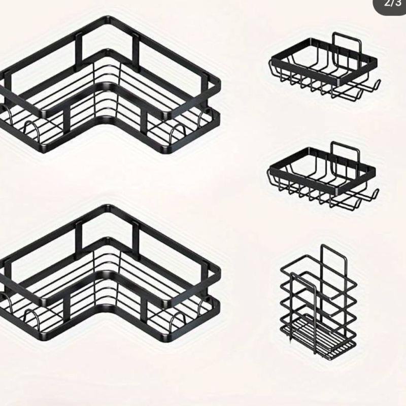 5 in 1 ANTI-RUST CORNER SHELF