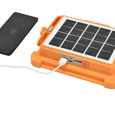 Solar Flood light with panel