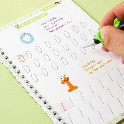 4PCS MAGIC GROOVE CALLIGRAPHY PRACTICE BOOK