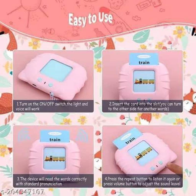 112PCS CARD KIDS EARLY LEARNING EDUCATIONAL DEVICE