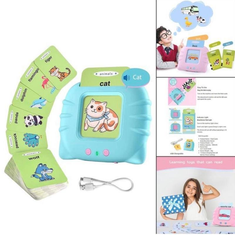 112PCS CARD KIDS EARLY LEARNING EDUCATIONAL DEVICE