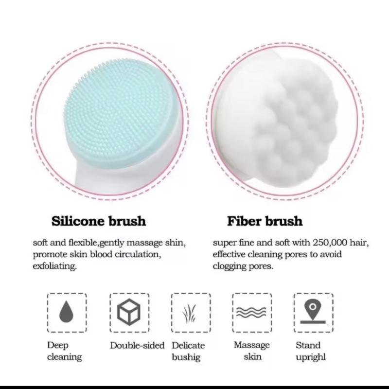 3D MANUAL DOUBLE SIDED FACE BRUSH