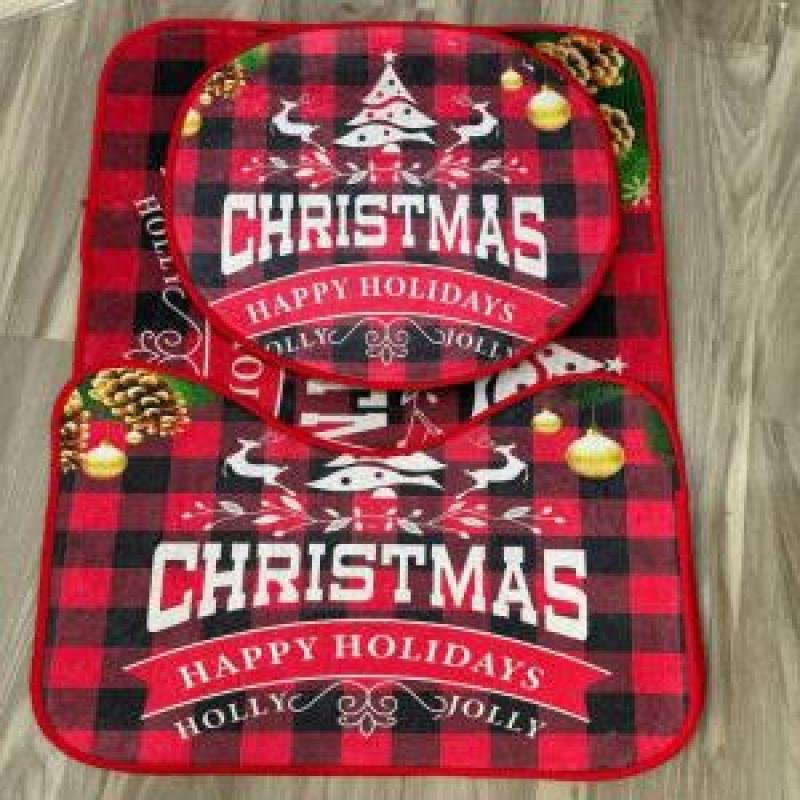 3 in 1 Christmas Design Footmats