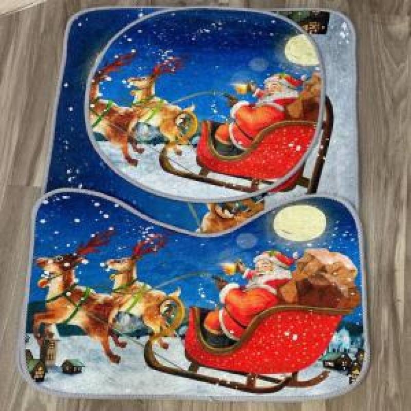3 in 1 Christmas Design Footmats