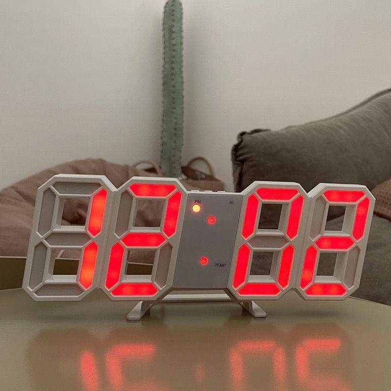 3D ALARM TABLE/WALL CLOCK